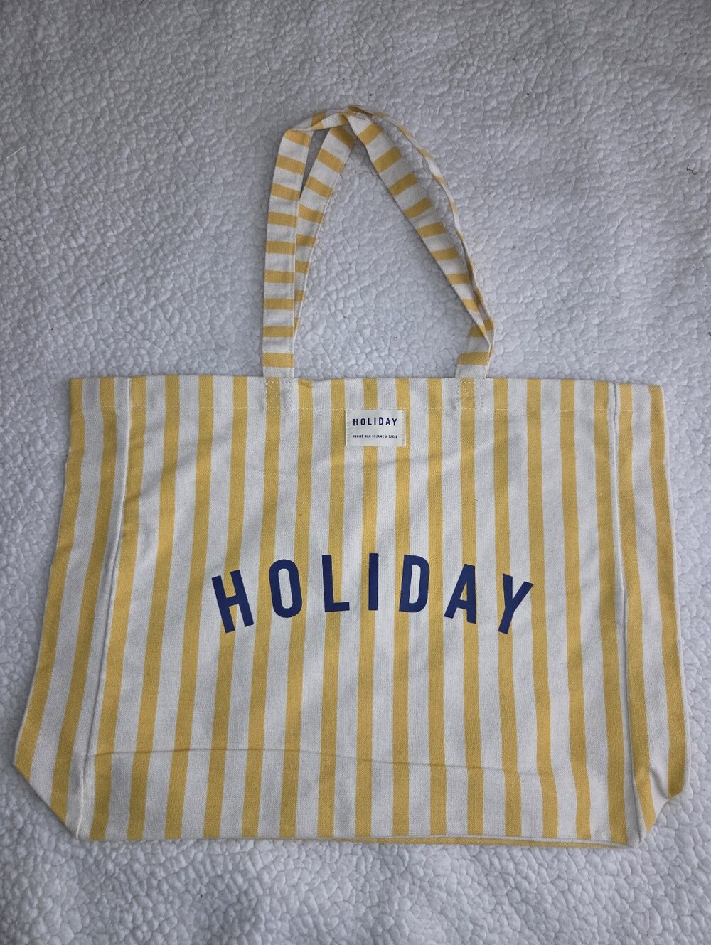 Sezane x Holiday Canvas Tote Bag NEW